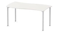 Стол металлический S-образной формы (140X70 CM) MODEL 1016.147 от бренда A2S