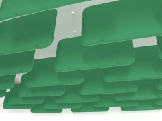 Suspended baffle vmt 3d