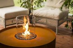 Galio fire pit corten