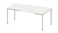 Металлический стол выдвижной (180X100) MODEL 2032.188 от бренда A2S