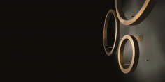 Light rings wall