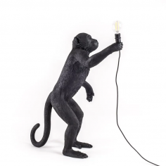 The monkey lamp black standing