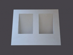 Double recessed wall light fixtures u75