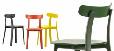 All plastic chair