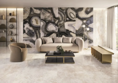 Tele di marmo precious crystal white