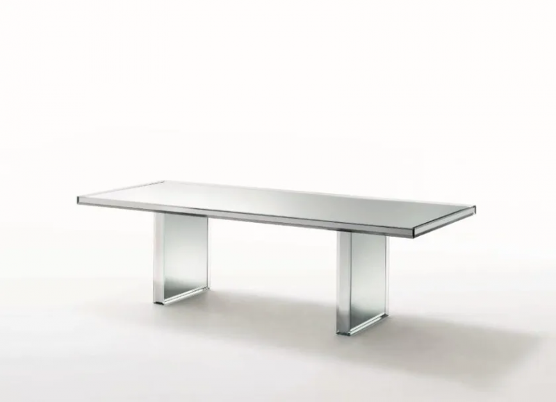 Prism mirror table