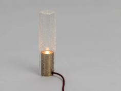 Crackle lamp t1 clear crackle