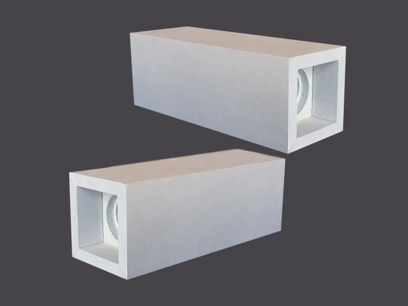 Double led cubes 90°
