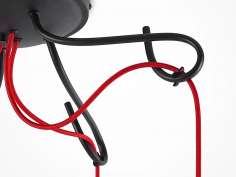 Jorna black 5 / red cable