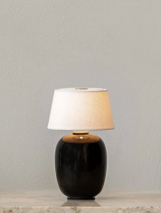 Torso table lamp portable