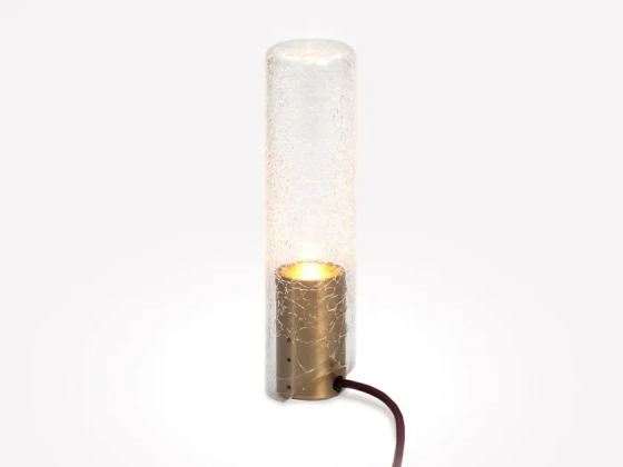 Crackle lamp t1 clear crackle
