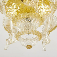 Atena with gold leaves