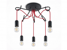 Jorna black 5 / red cable