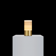 Voltra alabaster natural brass