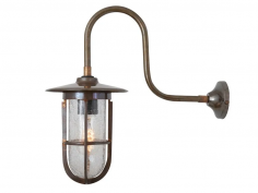 Fabo well glass wall light