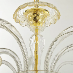 Atena with gold leaves