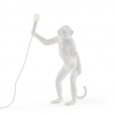 The monkey lamp standing