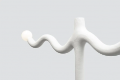 Wave lamp on sticks