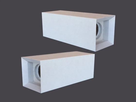 Double led cubes 135°