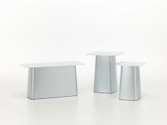 Metal side table outdoor