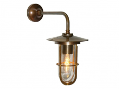 Lena well glass wall light
