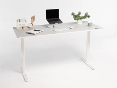 Desk pro ii light grey