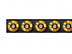 Black foster trimless 10
