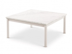 10 table en tube basse, grand modèle