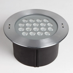 Rec ip68 light 18x 2 watt mono
