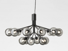 Apiales 18 satin black - smoked