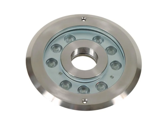 Fountain ring 9x 2 watt triled rgb
