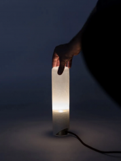 Crackle lamp t1 alabaster