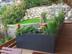 Custom planters
