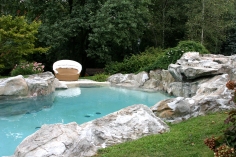 Camp sites swimming pools