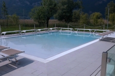 Hotel and resort swimming pool