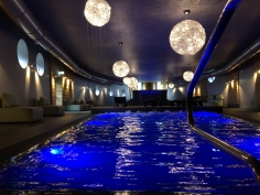 Hotel and resort swimming pool
