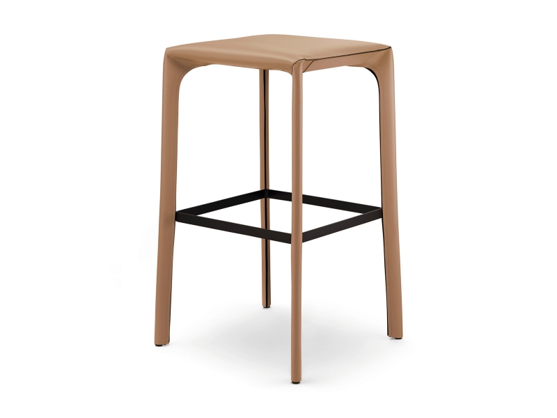 Барный стул без спинки Saddle фабрики Walter Knoll