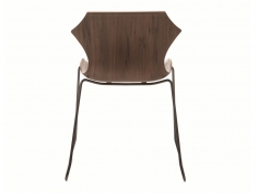 Petal | armless chair sled base