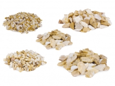 Crushed rock siena yellow