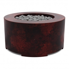 Cylindrical firepit