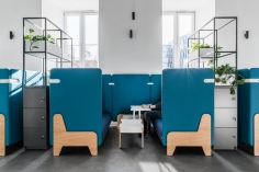 Диван модульный Ligo фабрики MIKOMAX SMART OFFICE