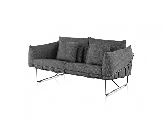 Диван 2-х местный Wireframe фабрики Herman Miller