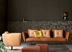 Диван 3-х местный Caresse En Vol фабрики ESTEL GROUP