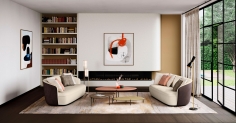 Диван многоместный Tama фабрики Walter Knoll