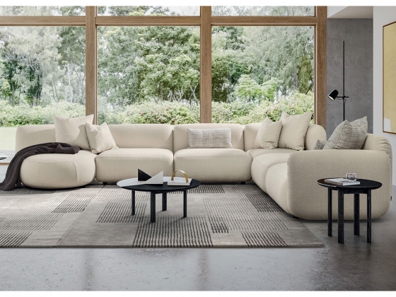 Диван многоместный GINZA фабрики CALLIGARIS