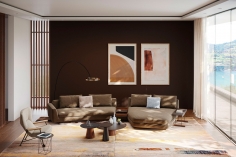 Диван многоместный Tama фабрики Walter Knoll