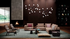 Диван модульный 755 фабрики Walter Knoll