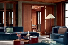 Диван угловой BOWY фабрики CASSINA