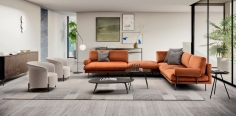 Диван угловой MIES ROLL фабрики CALLIGARIS