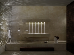 Horizontal shower att